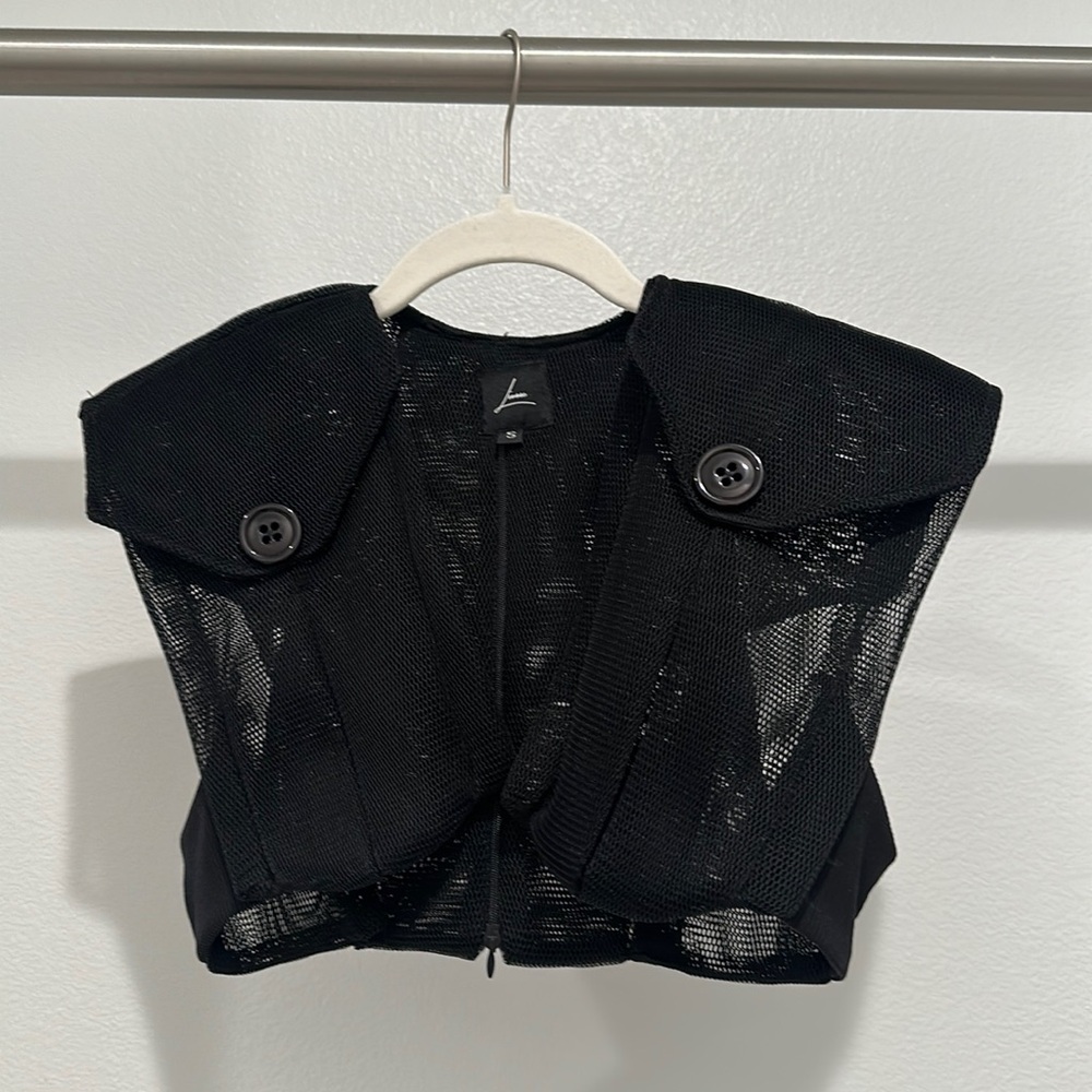 Lionne Mesh Crop Top